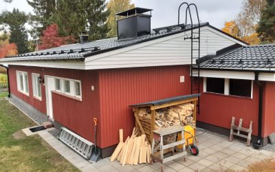 Kuinka suuren kotitalousvähennyksen saa mökin kattoremonttiin?